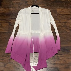 New Balance Yoga ombré wrap sweater M